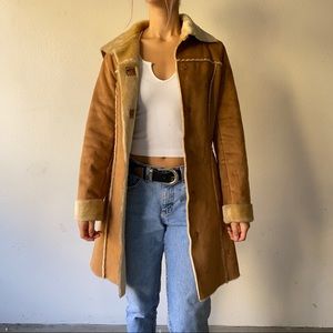 🖤SALE: price drop🖤F21 faux suede coat